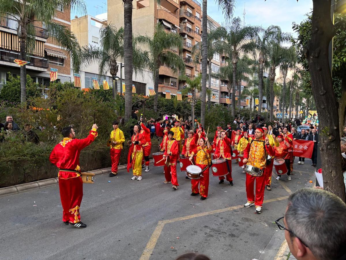 Los tambores han sido algunos de los grandes protagonistas de la tarde
