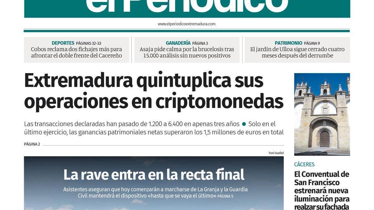 Consulta la portada correspondiente al día 18 de agosto de 2026