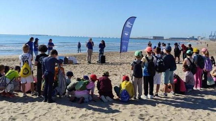 El Oceanogràfic "premia" a más de 70 estudiantes de Port de Sagunt con una experiencia inolvidable
