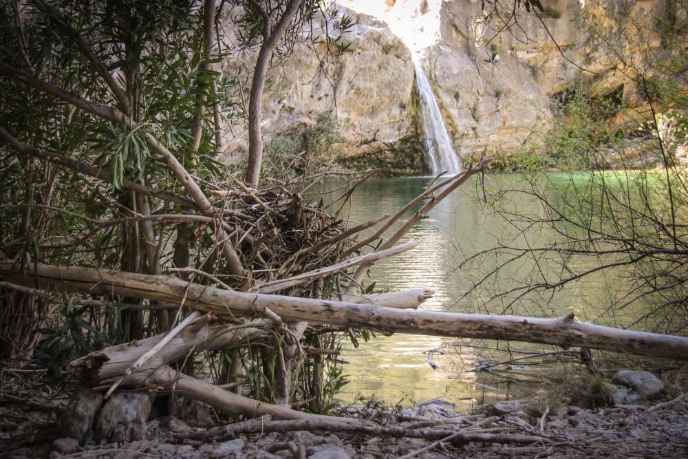 Conoce las cascadas, ríos y pozas de Alicante, los lugares donde el agua siempre fluye