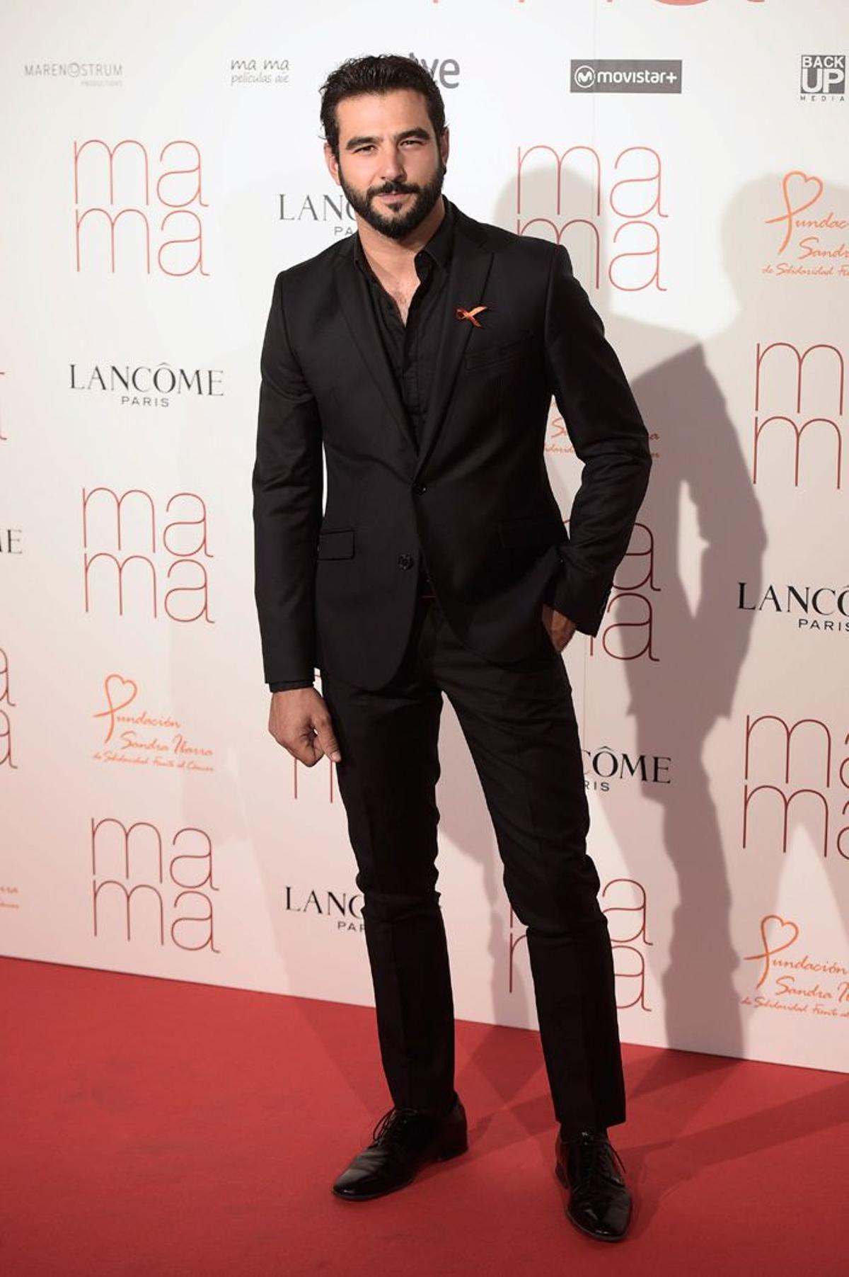 Antonio Velázquez en el estreno de Ma ma