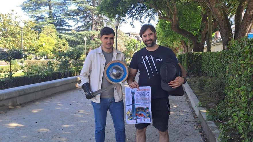 El Torneo de Esgrima Antiga de Redondela reúne a más de 60 deportistas