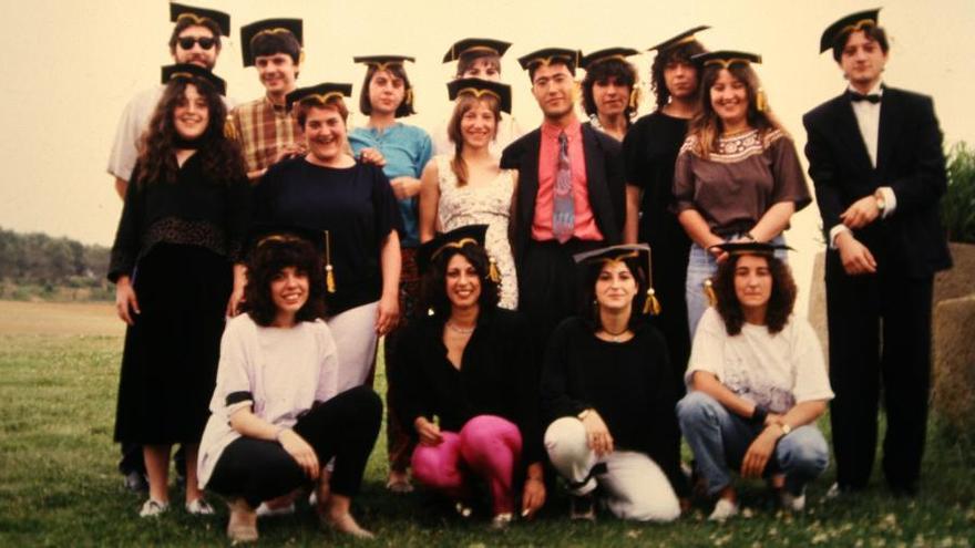 Una de les primeres promocions d&#039;alumnes de l&#039;Escola d&#039;Educadors Especialitzats de Girona.