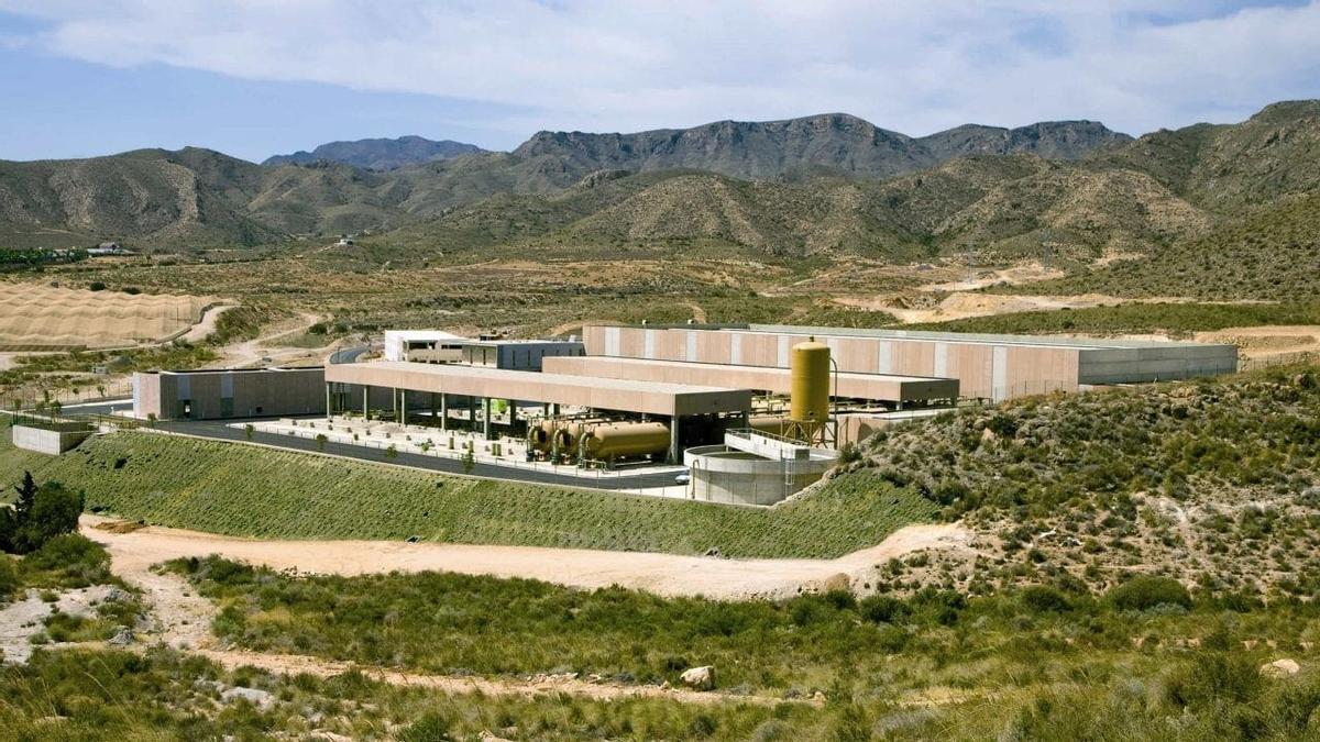 Planta desaladora de Valdelentisco, en Isla Plana (Cartagena).