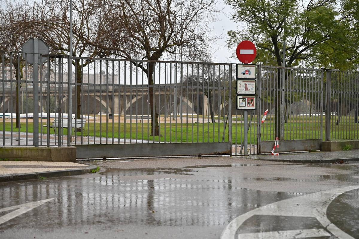 Fotogalería | Imágenes del temporal en Badajoz, este sábado