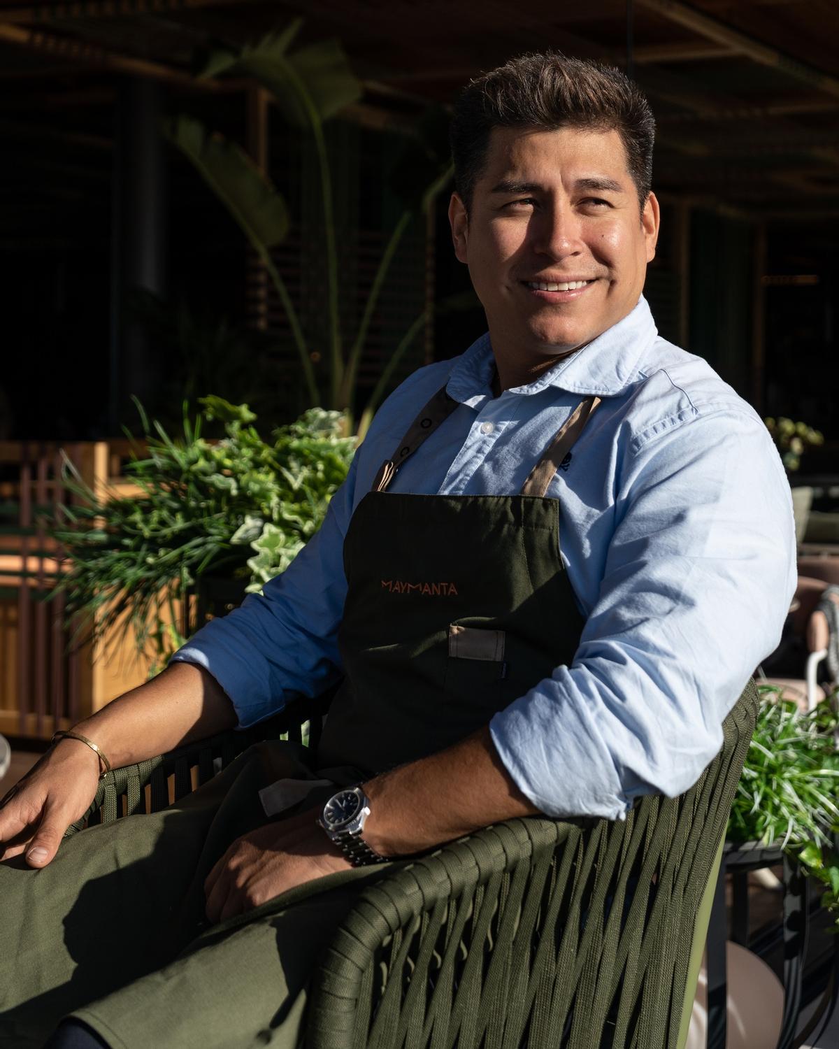 El chef Omar Malpartida, con un Sol Repsol en Maymanta, se une a Enrico Maimonte en la cocina.