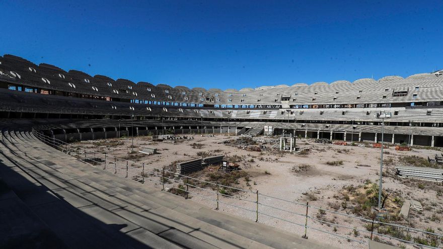 El Nou Mestalla a día de hoy