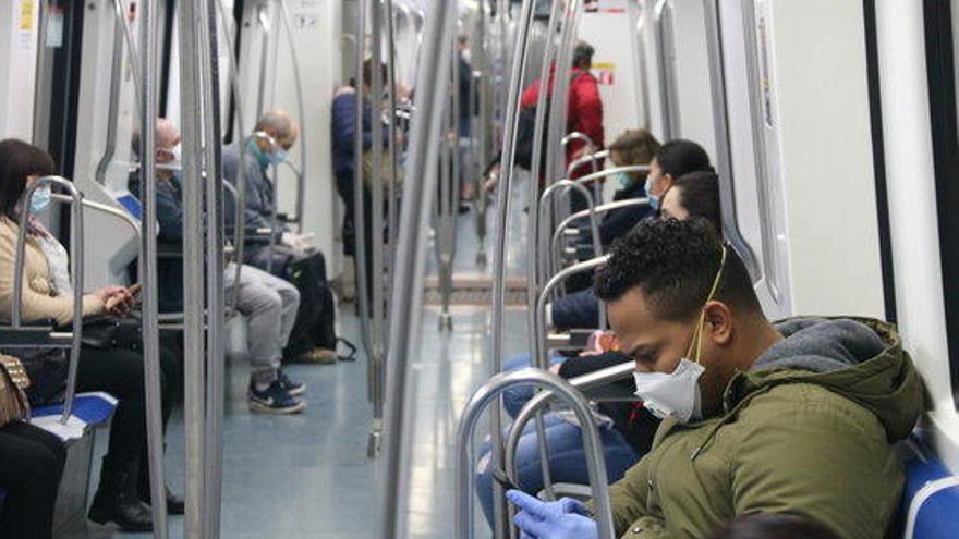 Arribaran al 95% en trens de Renfe Rodalies i metro.