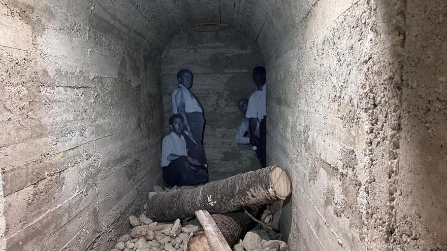 Así es el interior del refugio de la Guerra Civil situado bajo el Paseo de Germanías