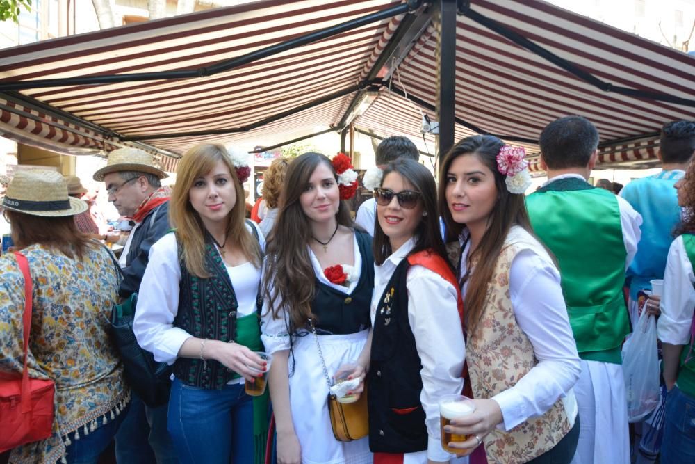 Ambiente y Photocall en la Plaza de las Flores