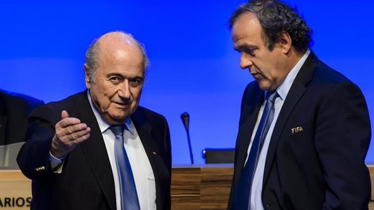 Blatter y Platini comparecerán ante el Tribunal de Apelación