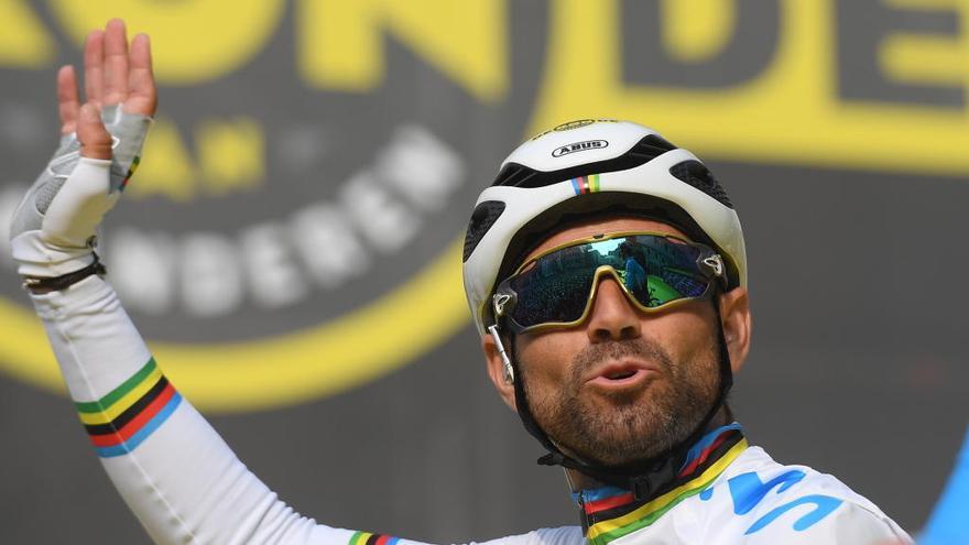 Alejandro Valverde se perderá el Giro de Italia.