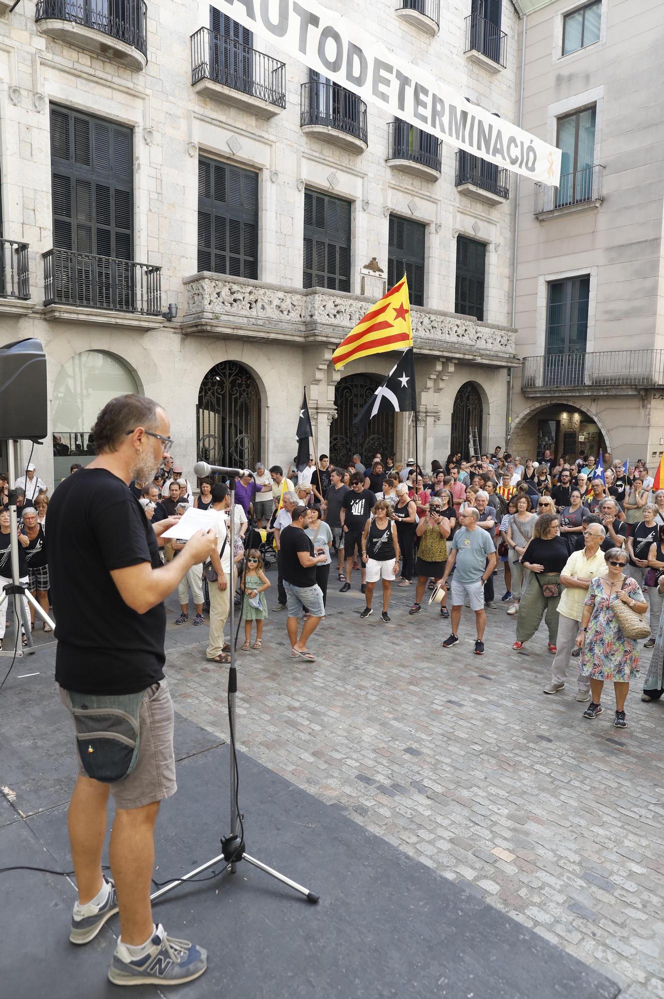 Clam per mantenir la «mobilització» com a «palanca d'agitació» a la plaça del Vi de Girona