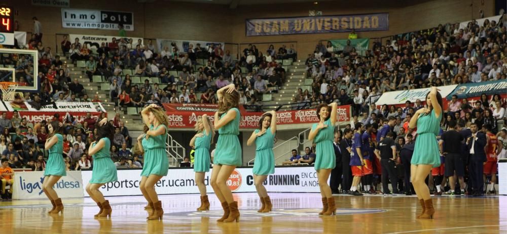 Baloncesto: El UCAM Murcia - Sevilla, en fotos