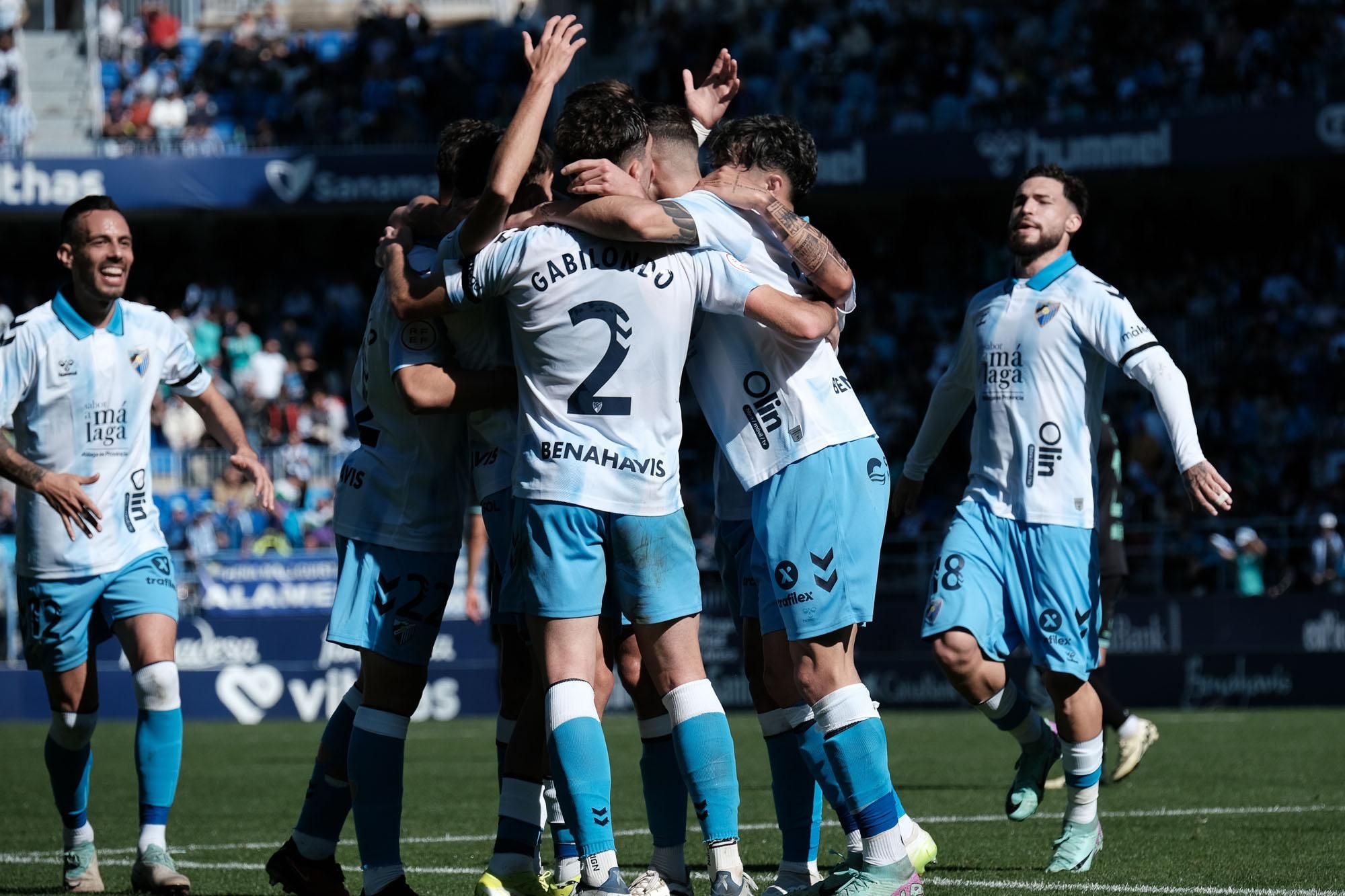 El Málaga CF - Atlético Baleares, en fotos