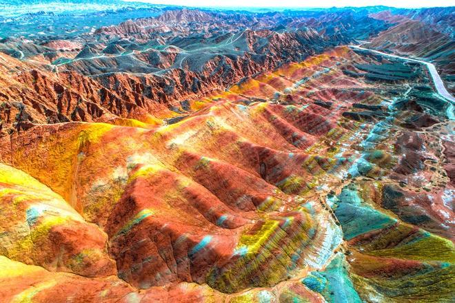 Danxia, Montañas Multicolor, China