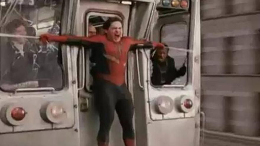 Las telarañas de Spiderman podrían parar un tren - Faro de Vigo