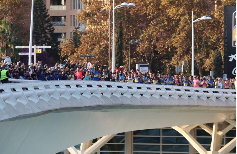 Las imágenes del Maratón Valencia Trinidad Alfonso edp 2017