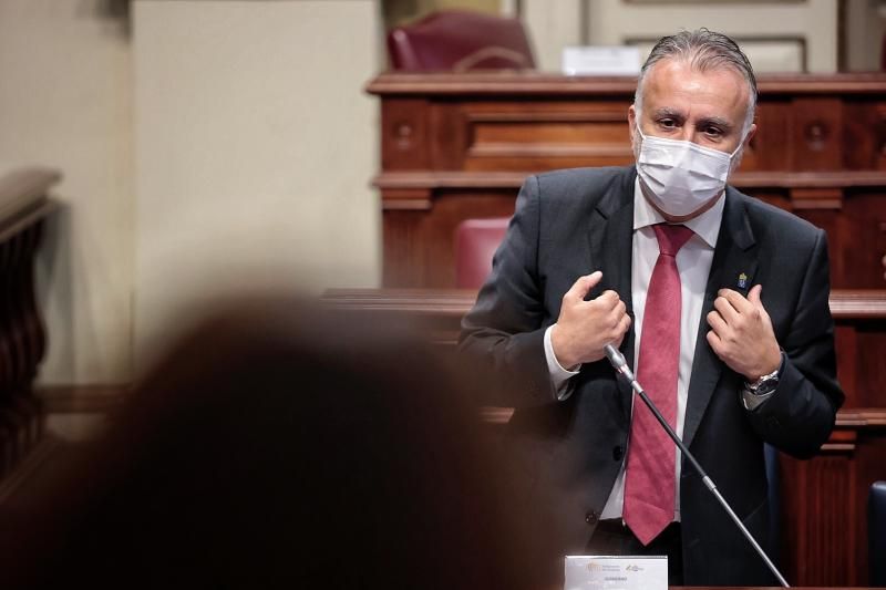 Pleno en el Parlamento de Canarias, 15/12/2021