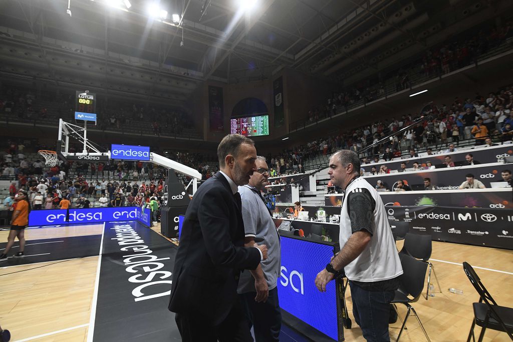 Todas las imágenes de la semifinal de la Supecopa entre el UCAM Murcia y el Unicaja