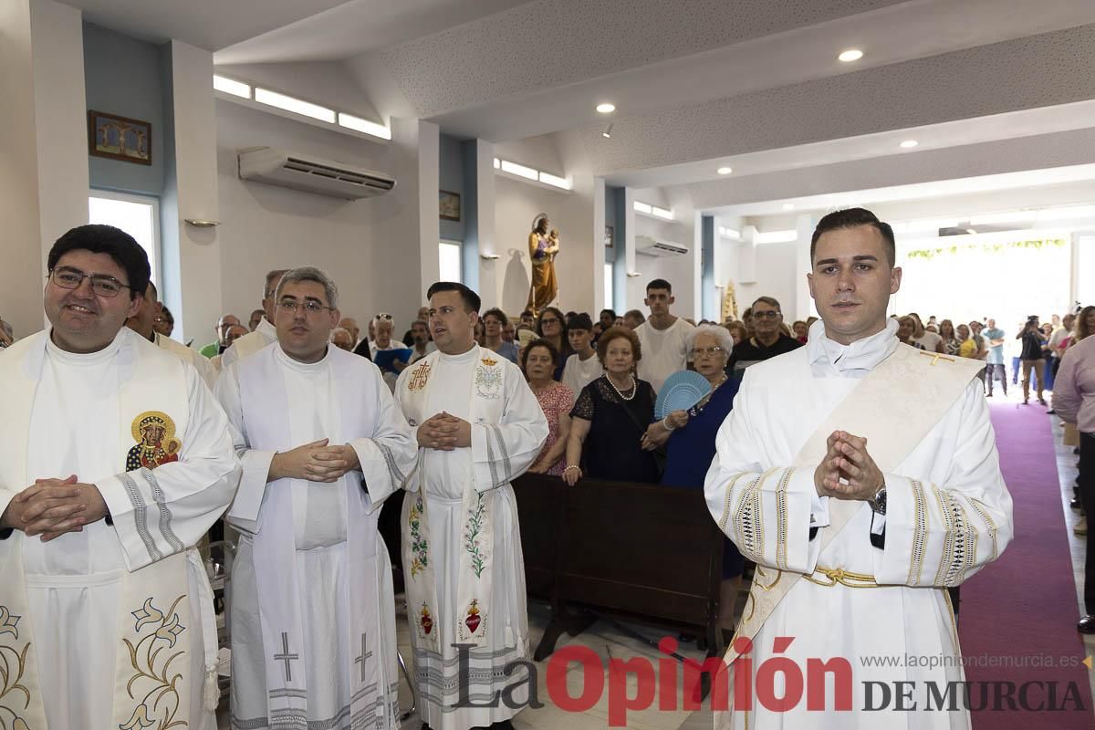 Así se ha vivido la ordenación sacerdotal de Miguel Tovar Fernández en la pedanía molinense de Torrealta