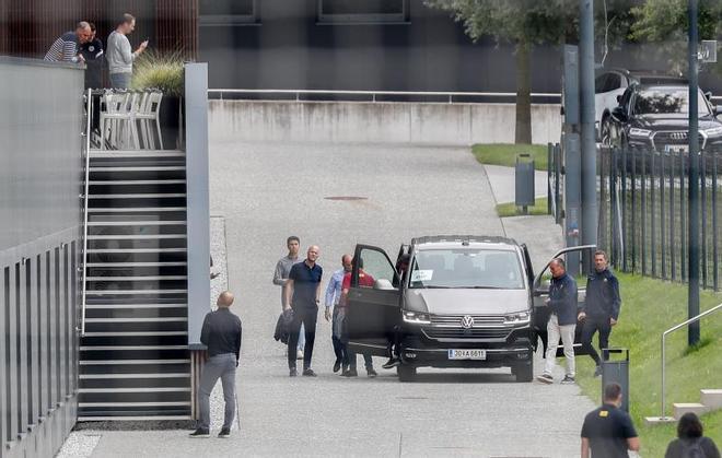 Las mejores imágenes del entrenamiento de hoy del Barça en Salzburgo