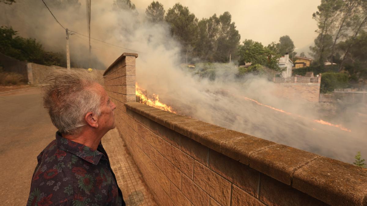 Incendio en Pont de Vilomara