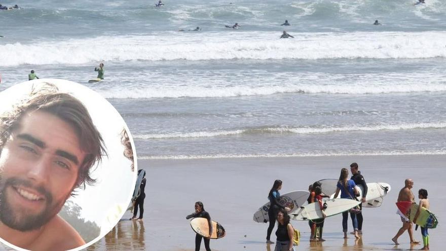 Los amigos y compañeros de Álvaro Naves, el surfista fallecido en Sri Lanka, le harán un homenaje este sábado en Gijón