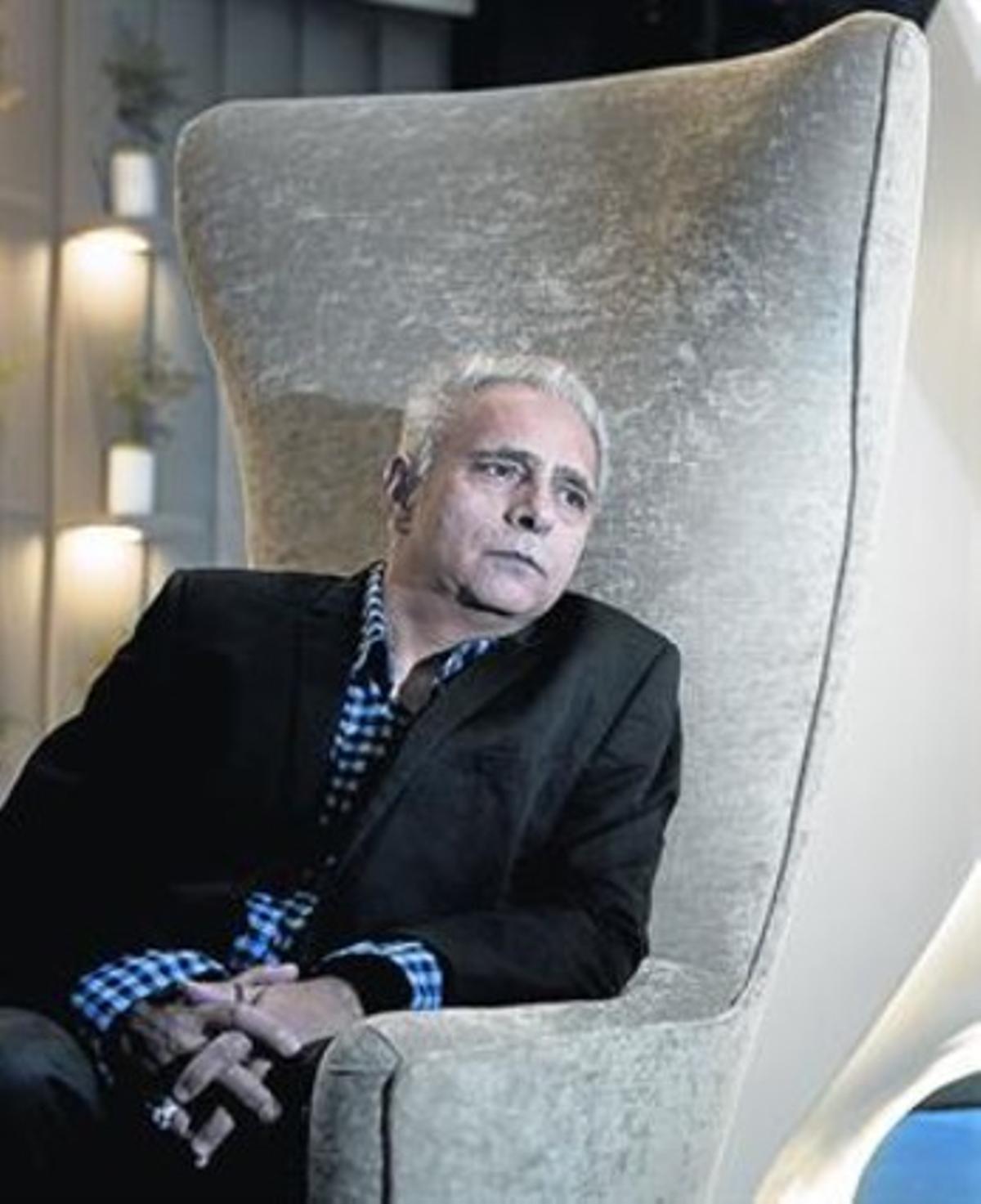 Hanif Kureishi, en la visita que va fer recentment a Barcelona.