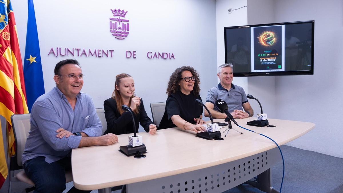 Acto de presentación en Gandia de la jornada del Día Mundial del Medio Ambiente
