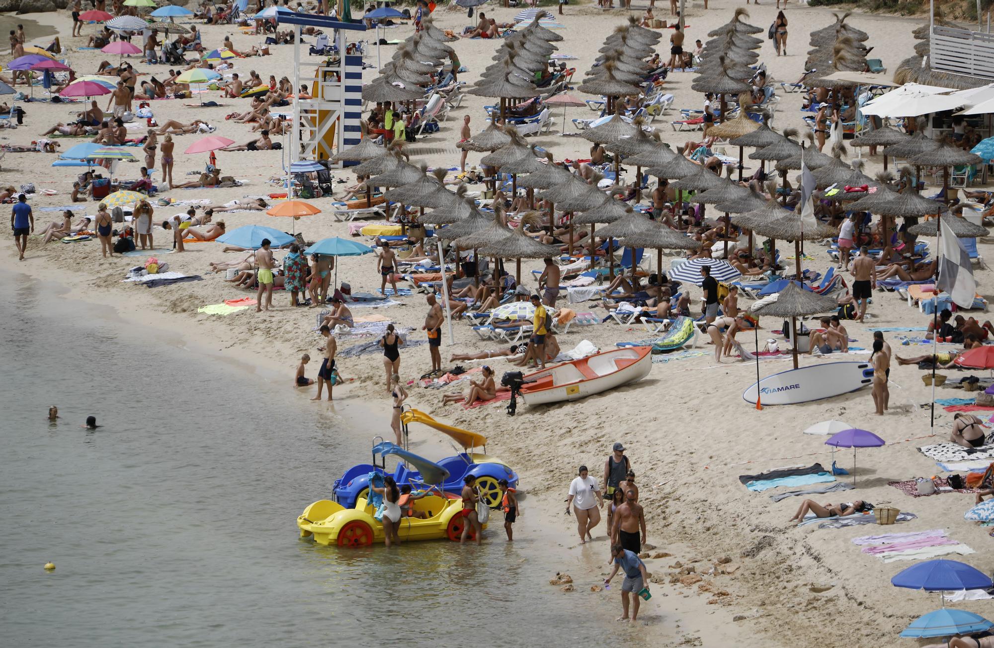 Ein heißer Sommertag in Puerto Portals