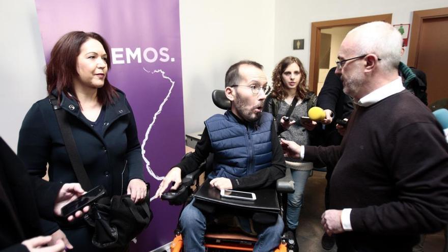 Echenique cree que en Podemos todos son &quot;imprescindibles&quot;