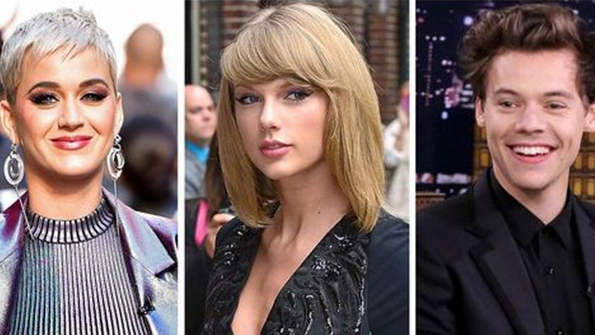 Revuelo en  Victoria's Secret: Katy Perry, Harry Styles y Taylor Swift ¡en el mismo escenario!