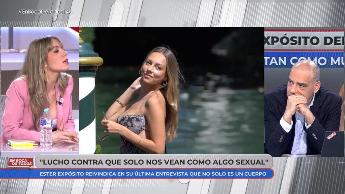 Nacho Abad y Paula Fraga en 'En boca de todos'