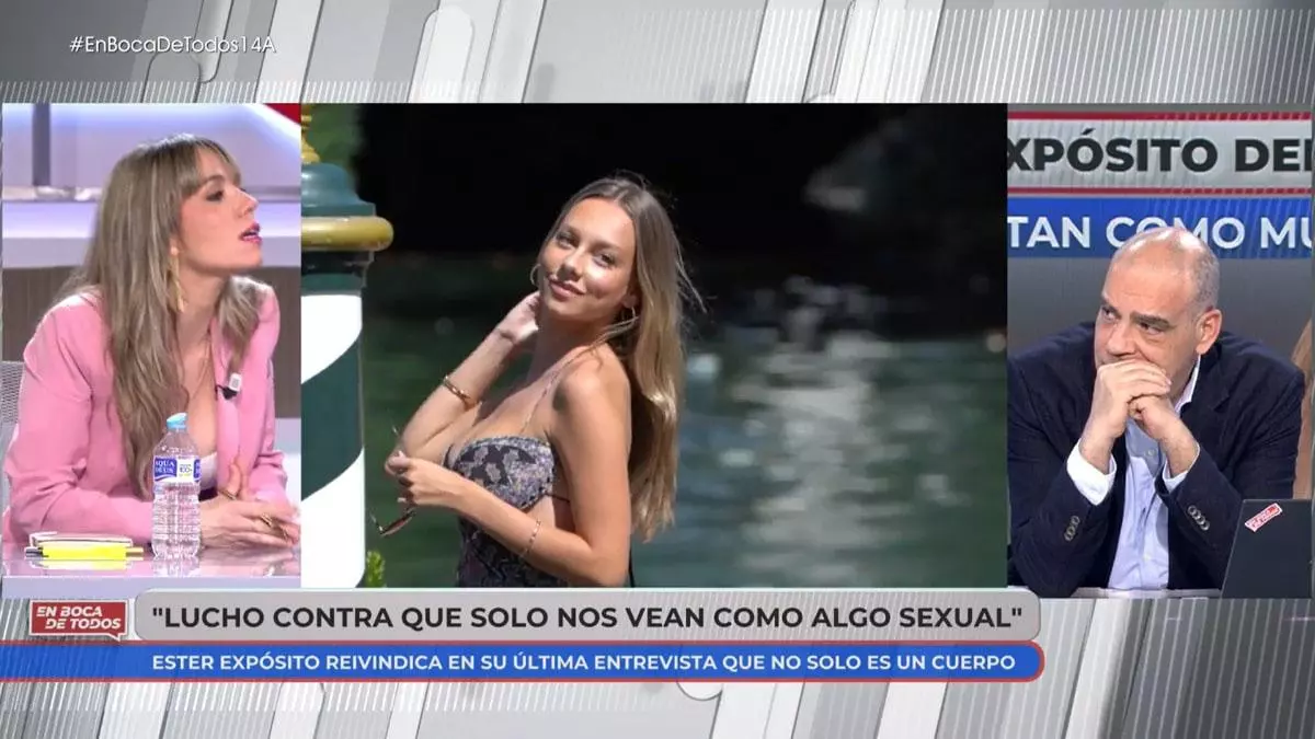Nacho Abad frena en seco a su colaboradora tras una frase subida de tono en 'En boca de todos': "¿A quién se la ha chupado para estar ahí?"