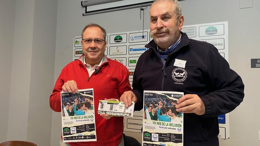 El Cáceres cambia entradas por leche para el partido del domingo ante el Menorca