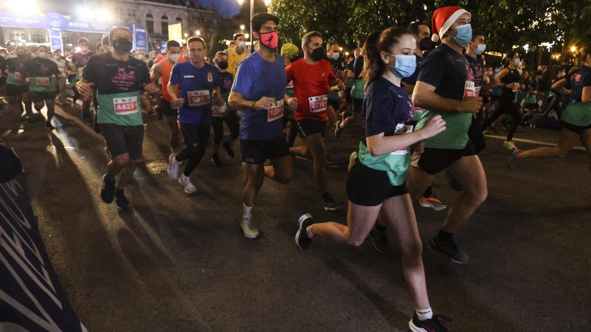 La San Silvestre de Oviedo, en imágenes