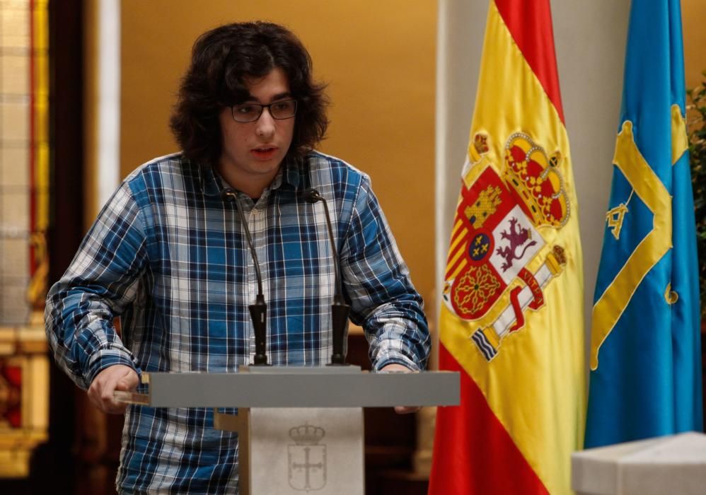 40.º aniversario de la Carta Magna en el Parlamento asturiano