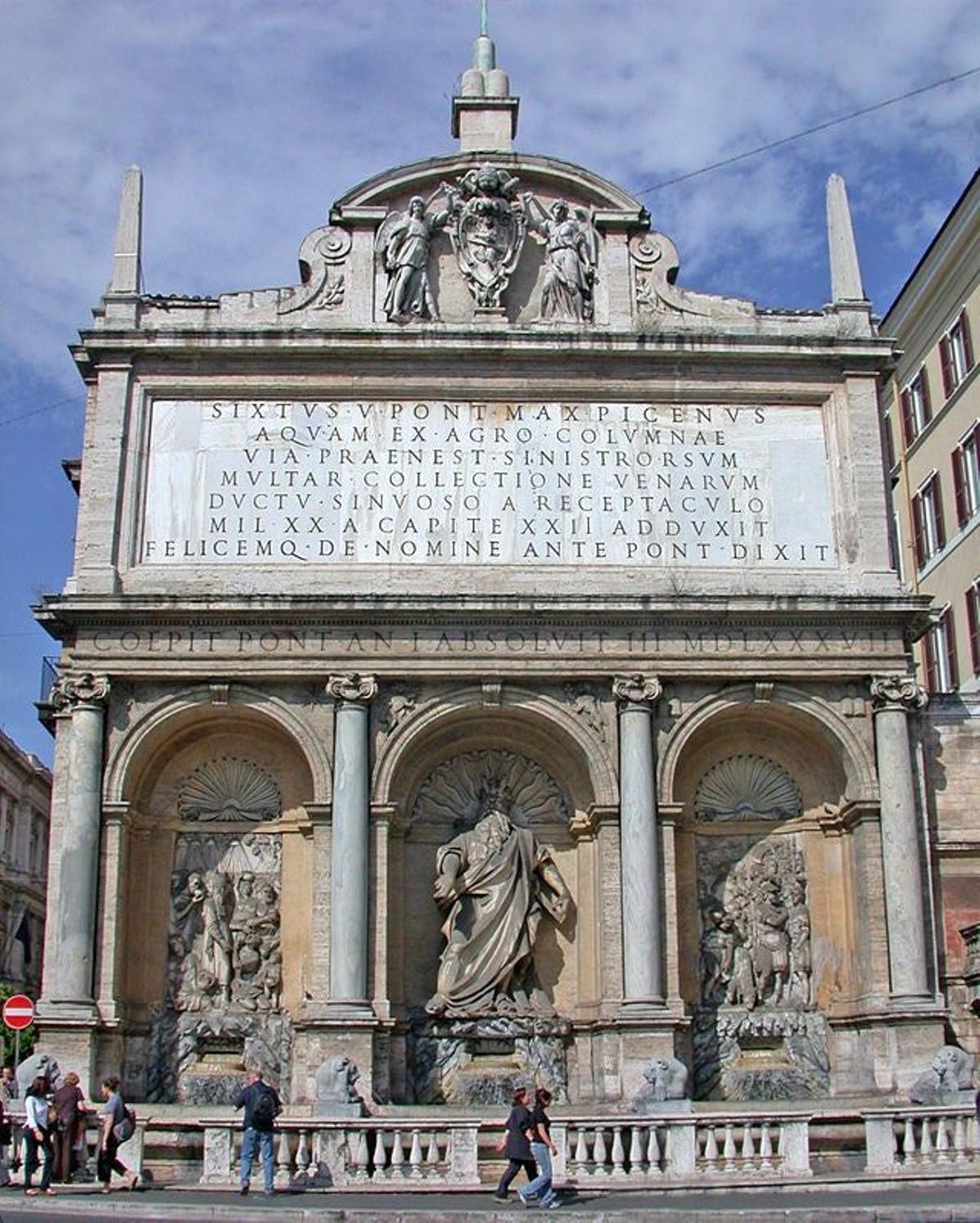 Fontana di Aqua Felice