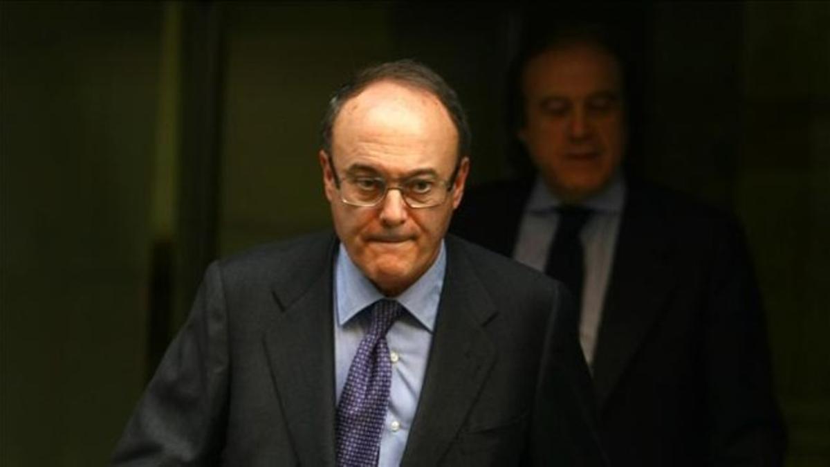 Luis Maria Linde, gobernador del Banco de España.