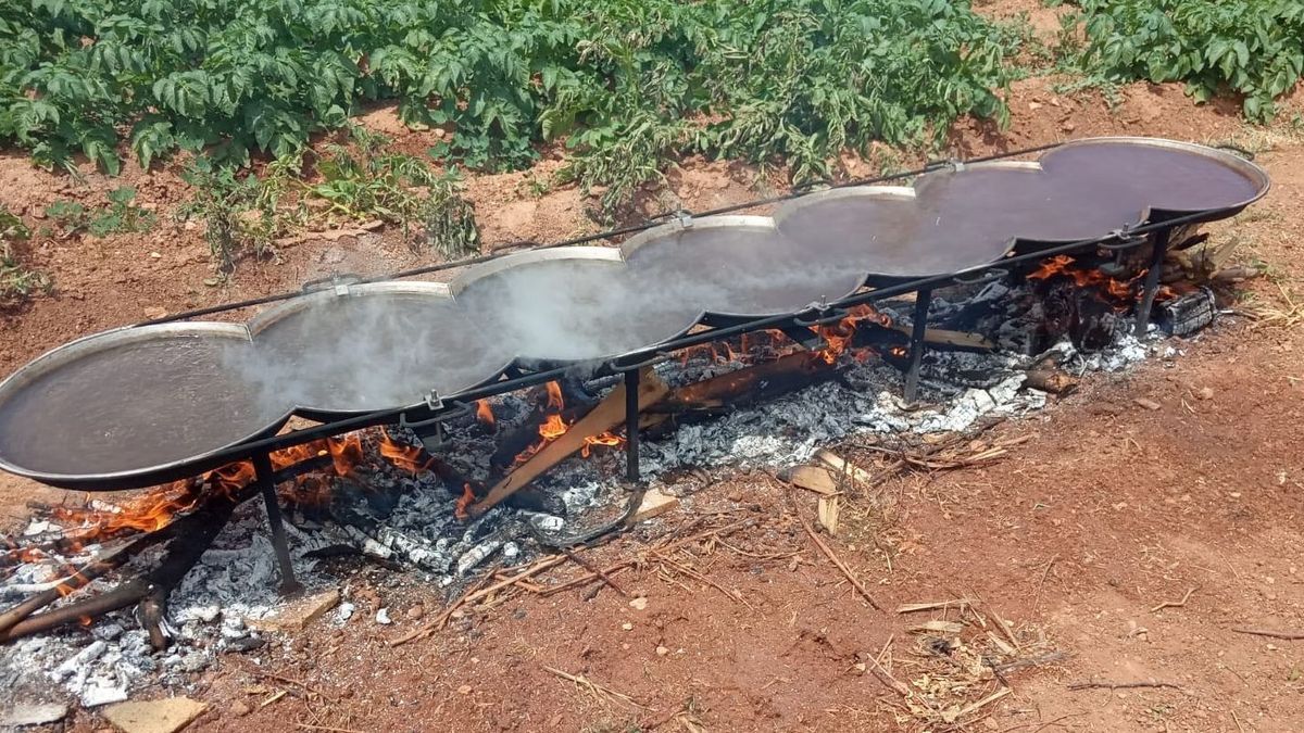 Las mil y una paellas del vila-realense Roberto Bort