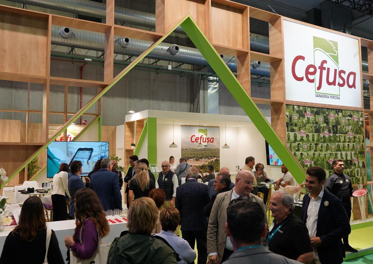 Stand de Cefusa en Sepor 2025.