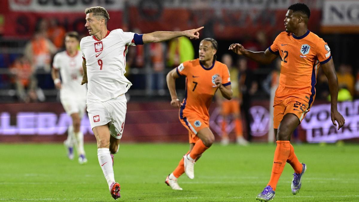 Así fue el partido de Frenkie de Jong ante Polonia