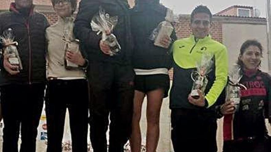 Marco Ratón, en el tercer puesto de la Carrera de Boecillo.