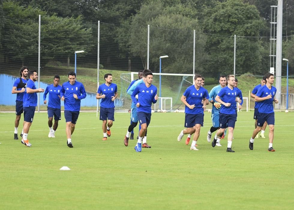 Entrenamiento del Oviedo