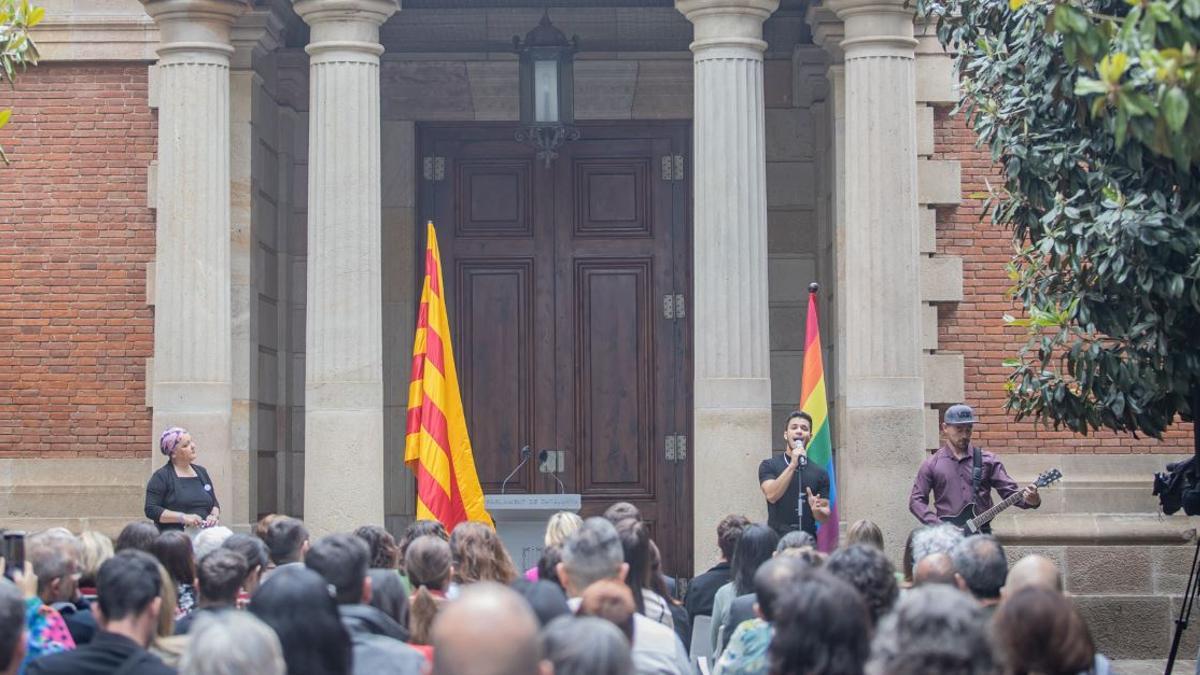 L'actuació de Pedro da Costa al Parlament de Catalunya