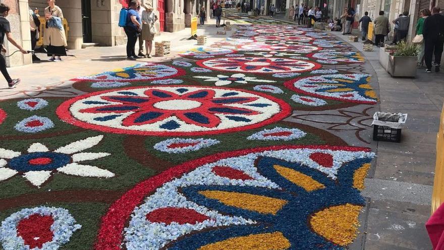 Más de 2.000 m2 de tapices en A Guarda