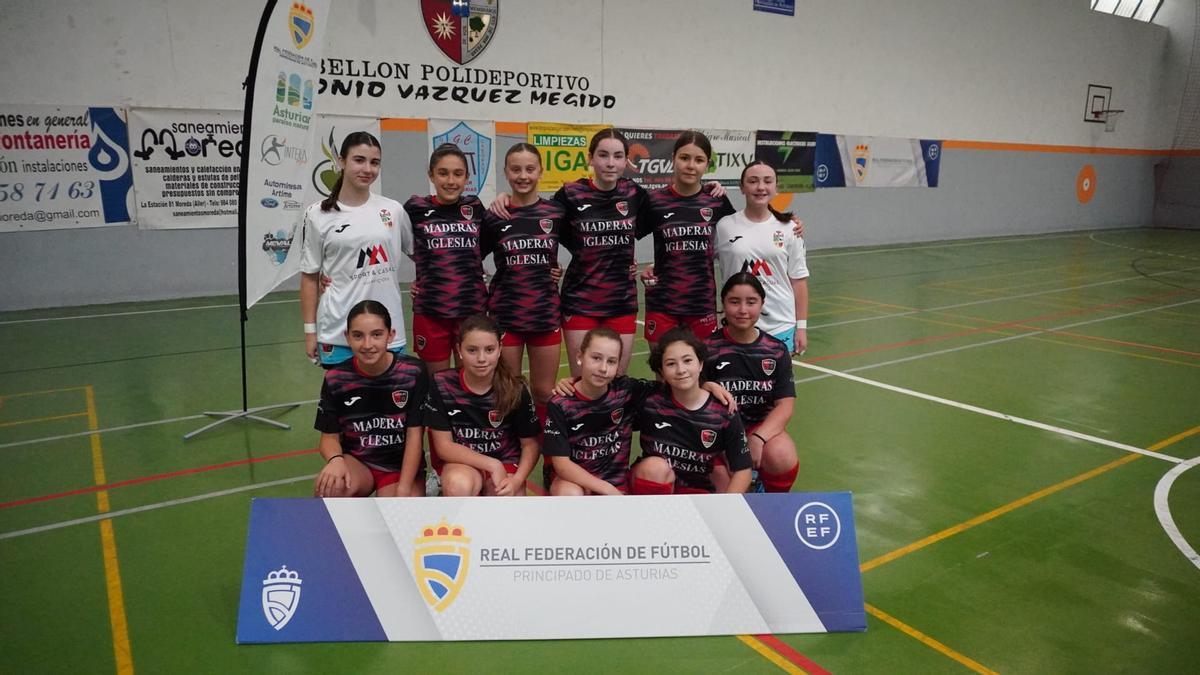 Las jugadoras del Cacolas.