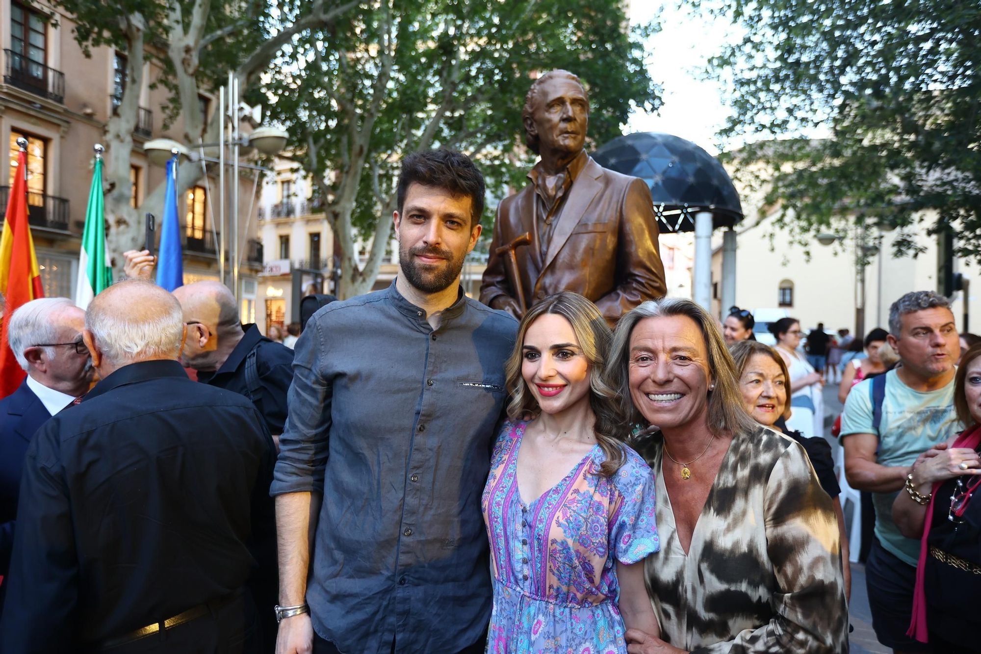 Antonio Gala se hace eterno junto al Gran Teatro