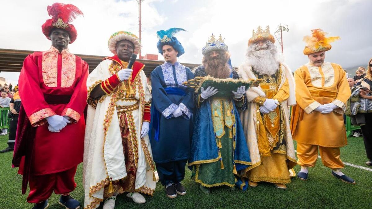 Llegada de los Reyes Magos de Oriente a Gáldar